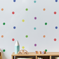 Rainbow Dots Wall Decals