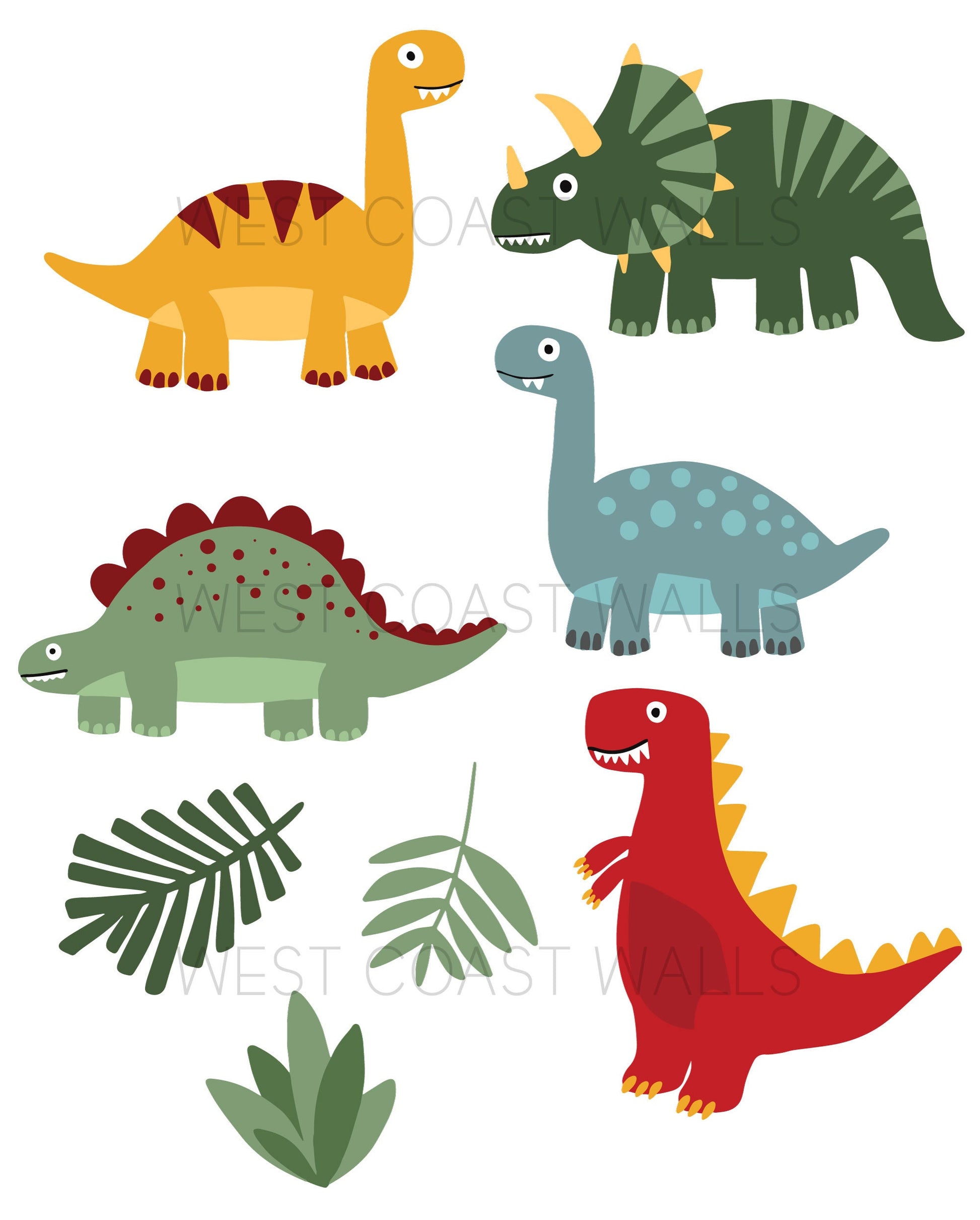 Dinosaur Decals