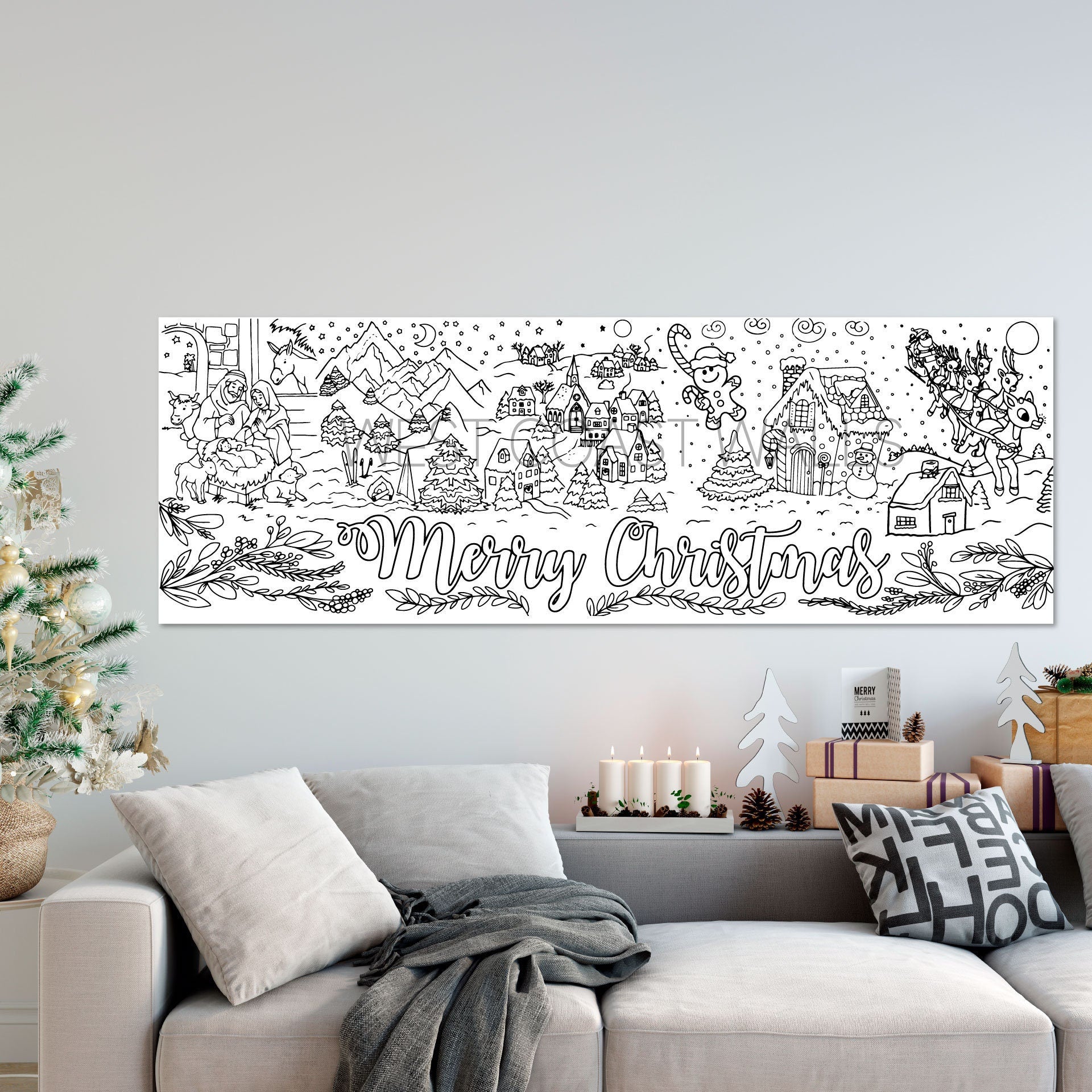 Christmas Coloring Sheet