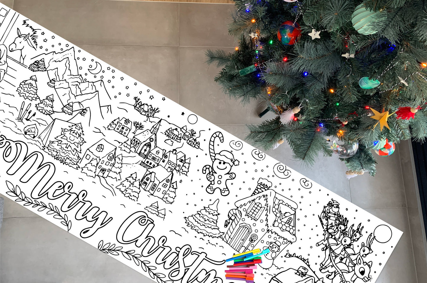 Christmas Coloring Sheet