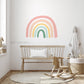 Pastel Rainbow Removable Wall Decals