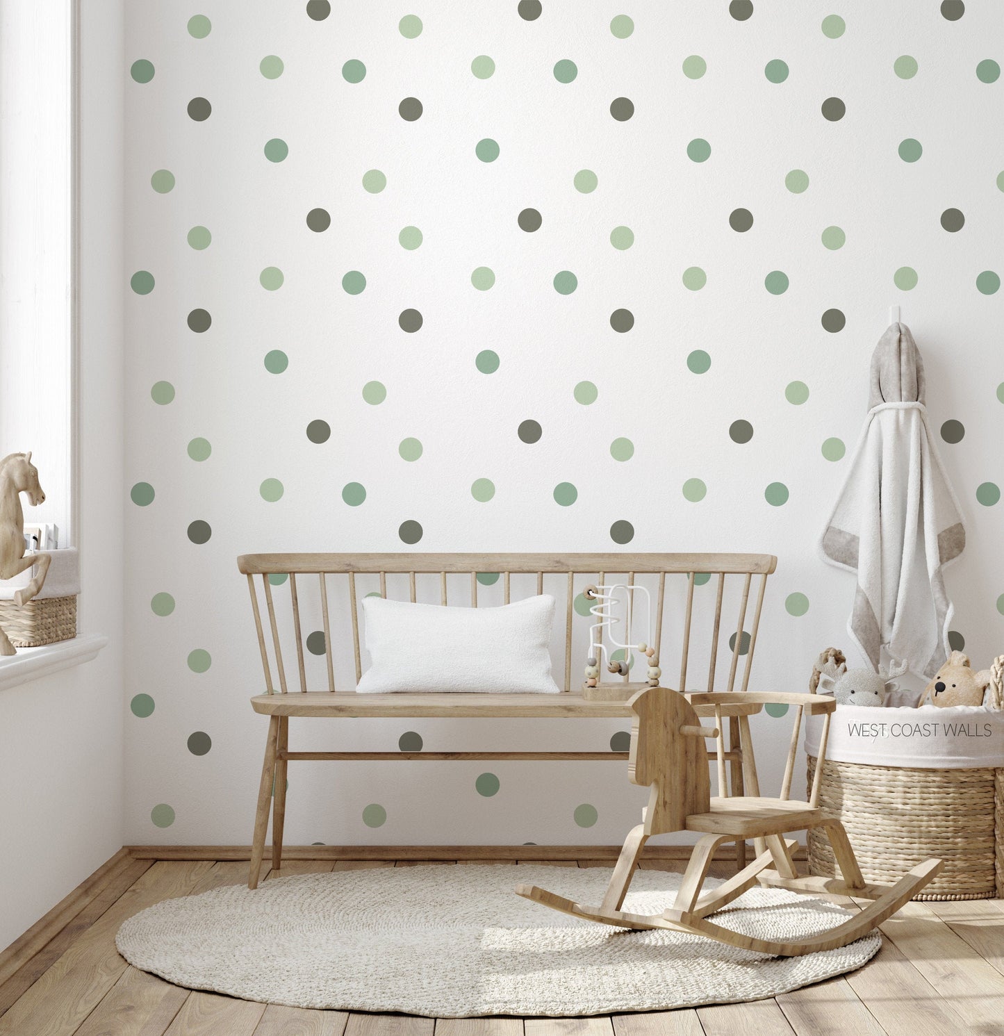 Plain Dot Wall Decals