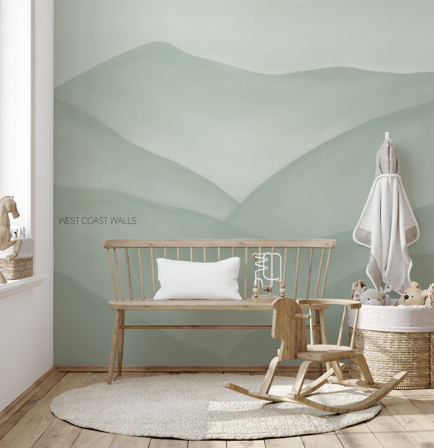 Painted Hills Removable Wall Mural