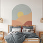 Boho Sunrise Removable Arch Decal