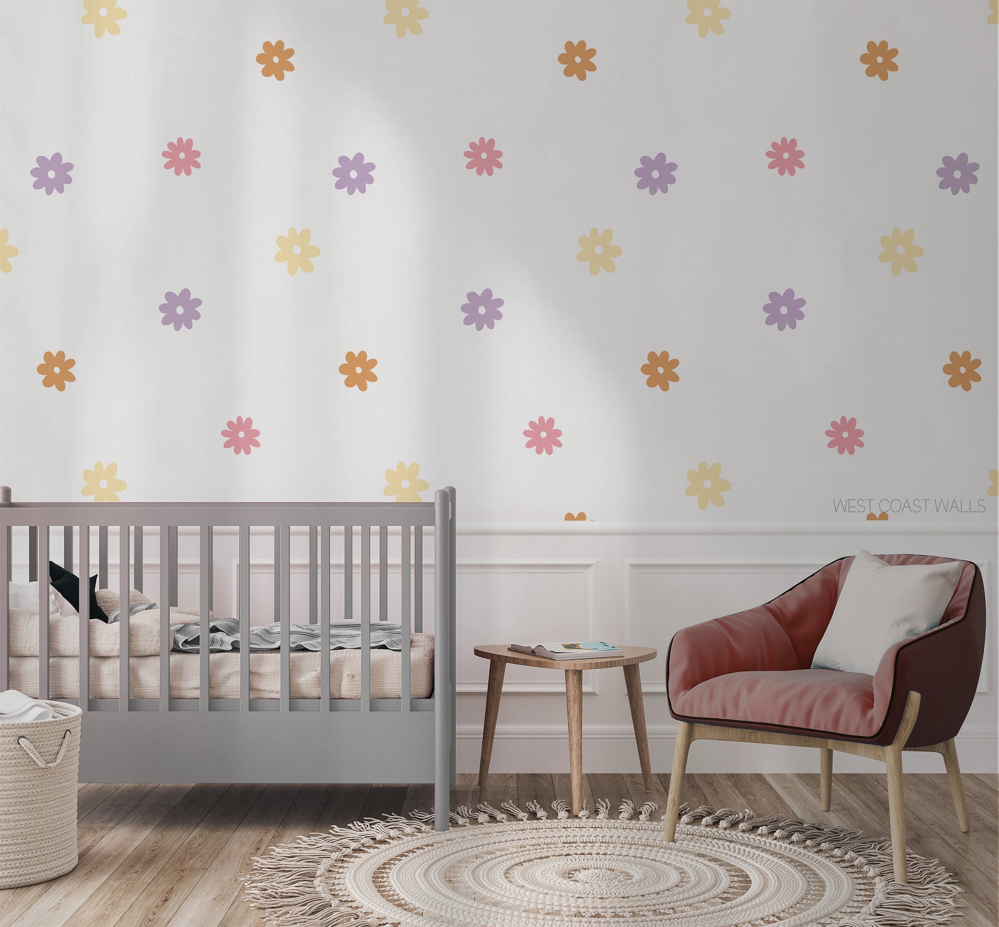 Simple Daisy Removable Wall Decals