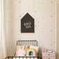 Grey Watercolor Removable Polka Dot Wall Decals