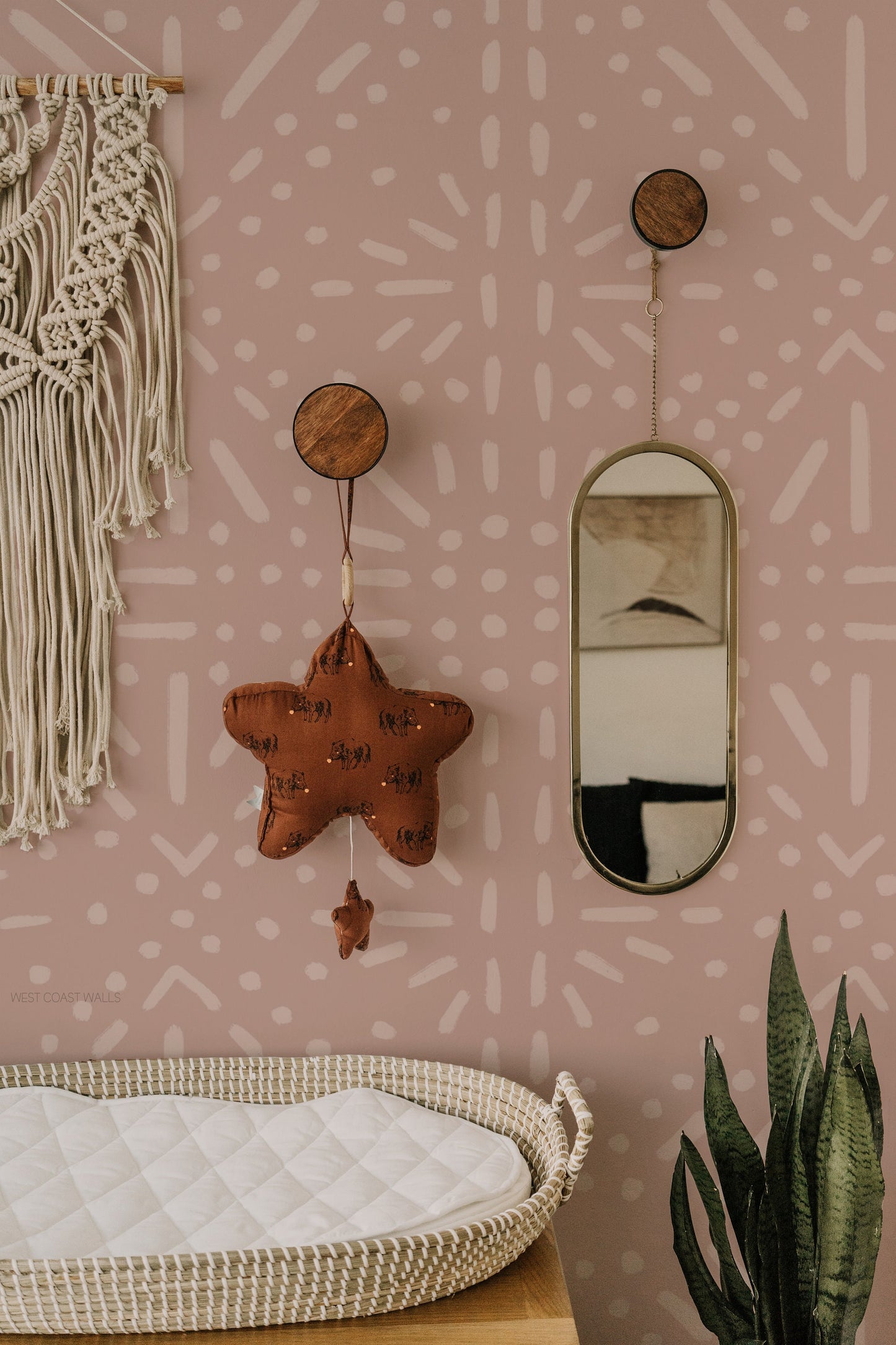 Boho Mudcloth Wallpaper