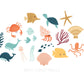 Sea Animals Removable Wall Decals