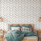 Watercolor Herringbone Wallpaper