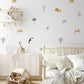 Jungle Animals Removable Wall Decals