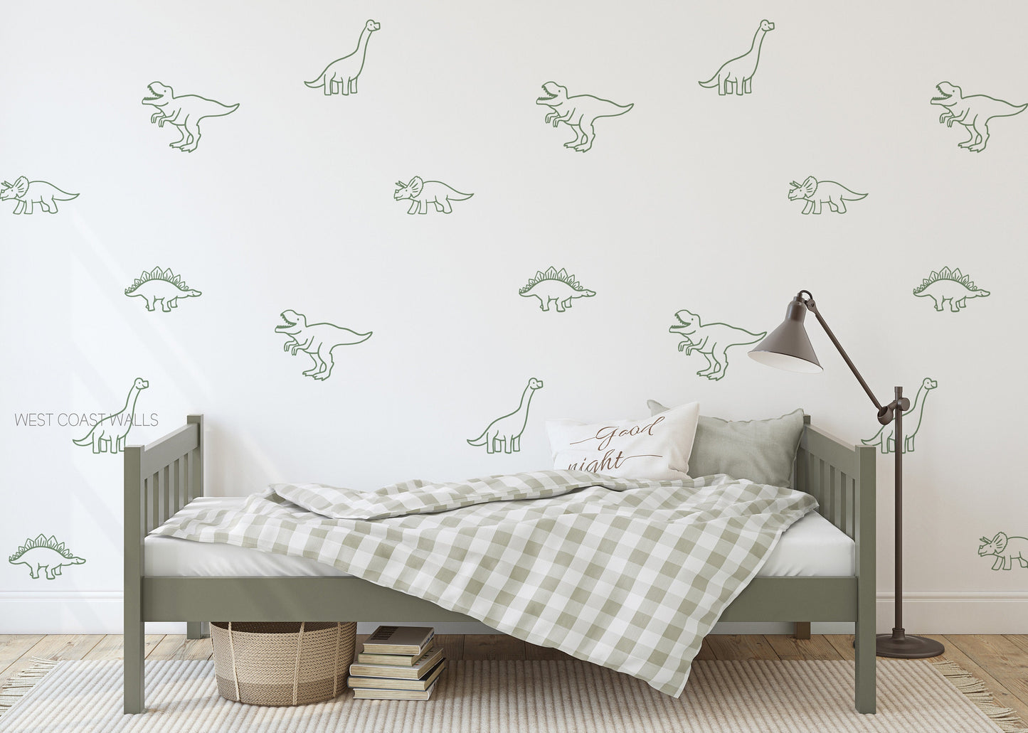 Minimalist Dinosaur Decals