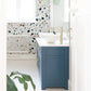 Blue Terrazzo Wallpaper