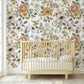 Boho Blooms Floral Wallpaper