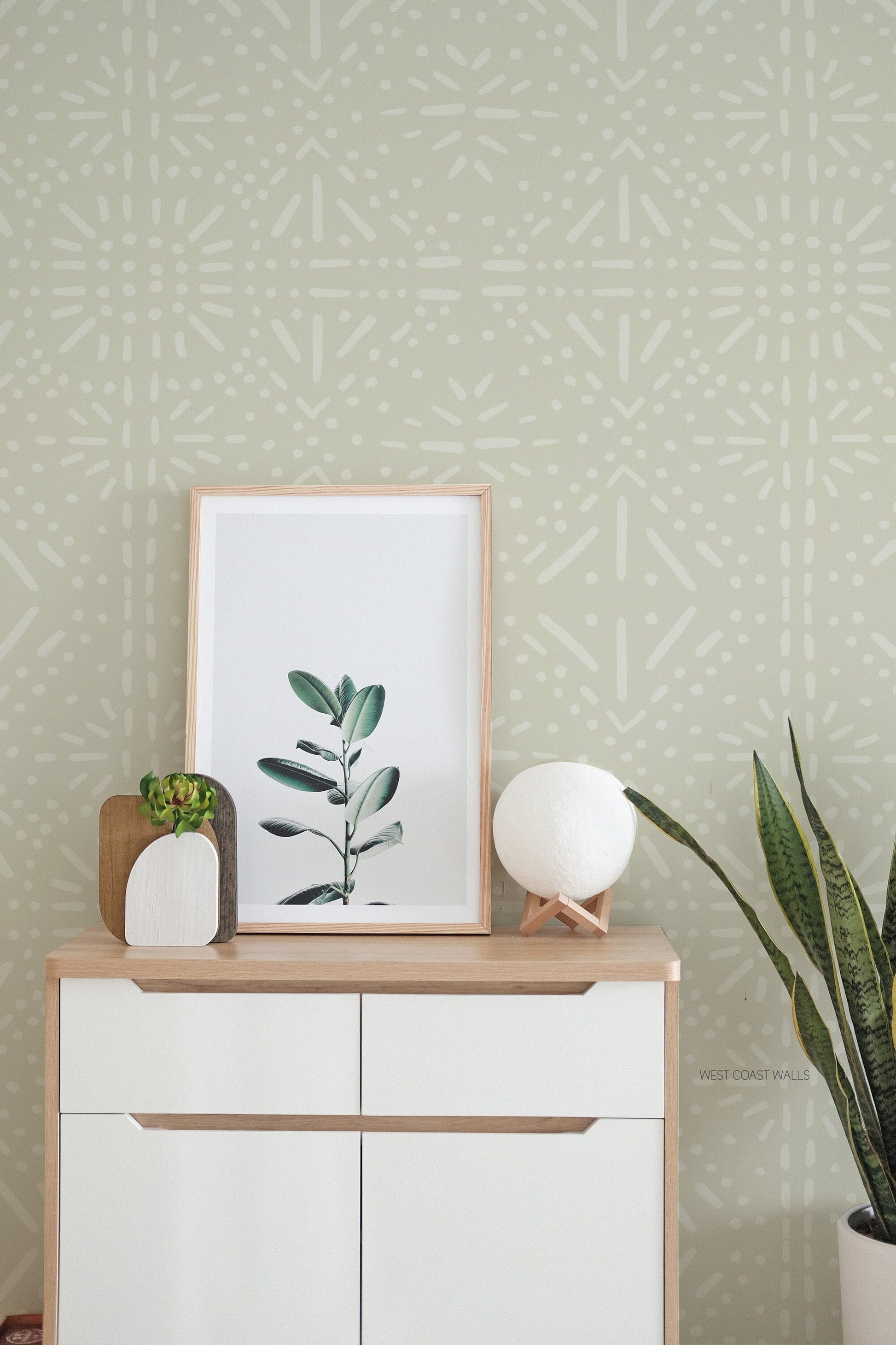 Boho Mudcloth Wallpaper