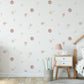 Muted Watercolour Painted Flowers Wall Decals