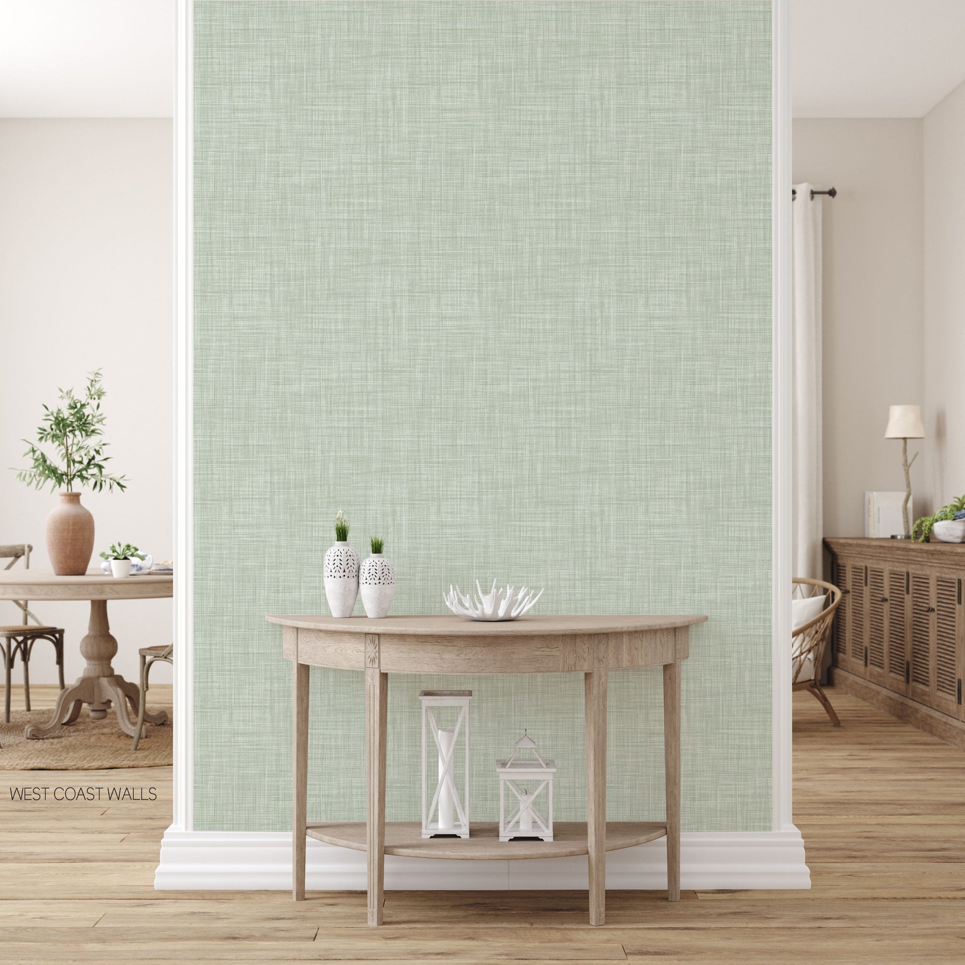 Sage Seagrass Style Wallpaper