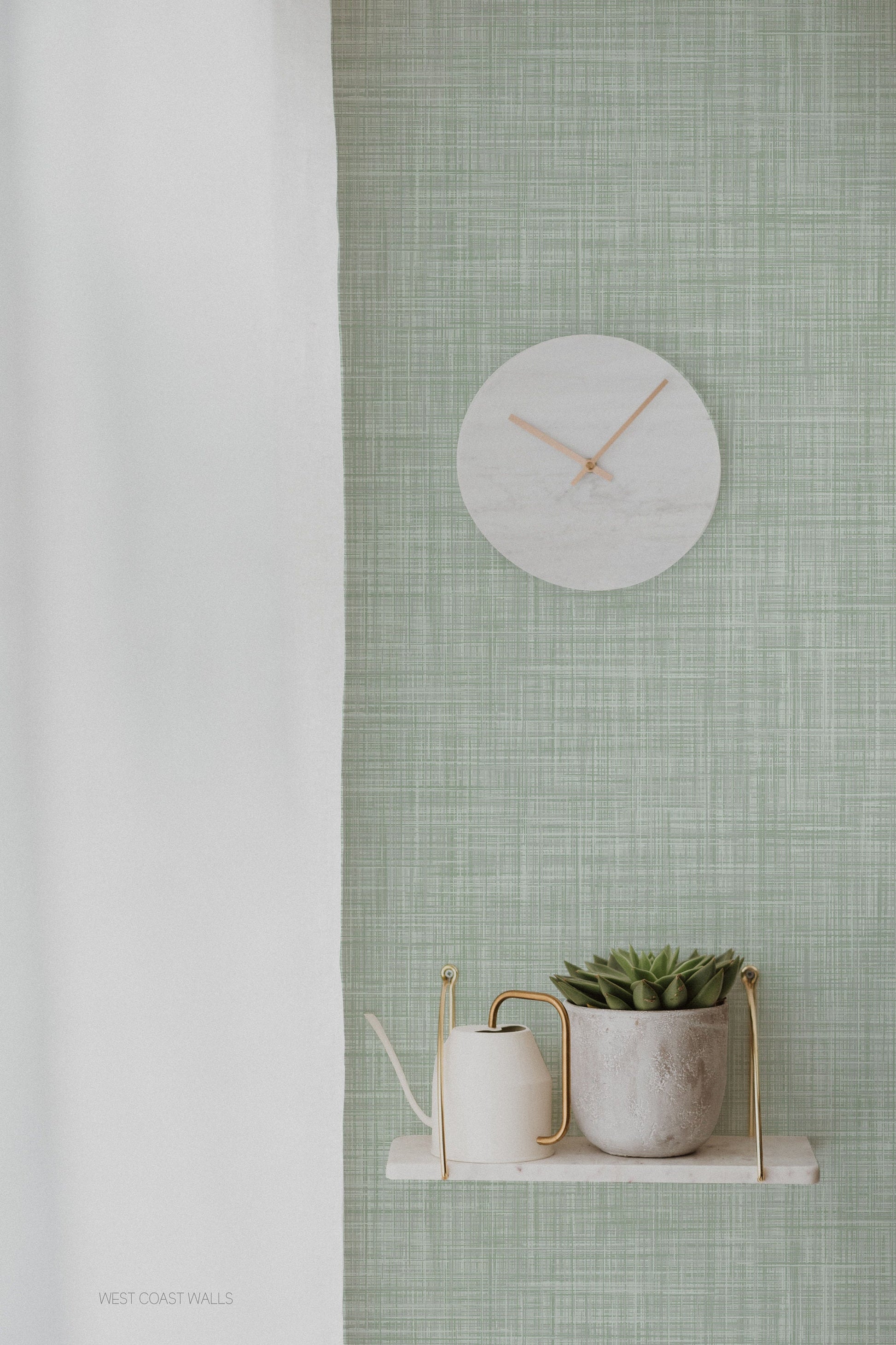 Sage Seagrass Style Wallpaper