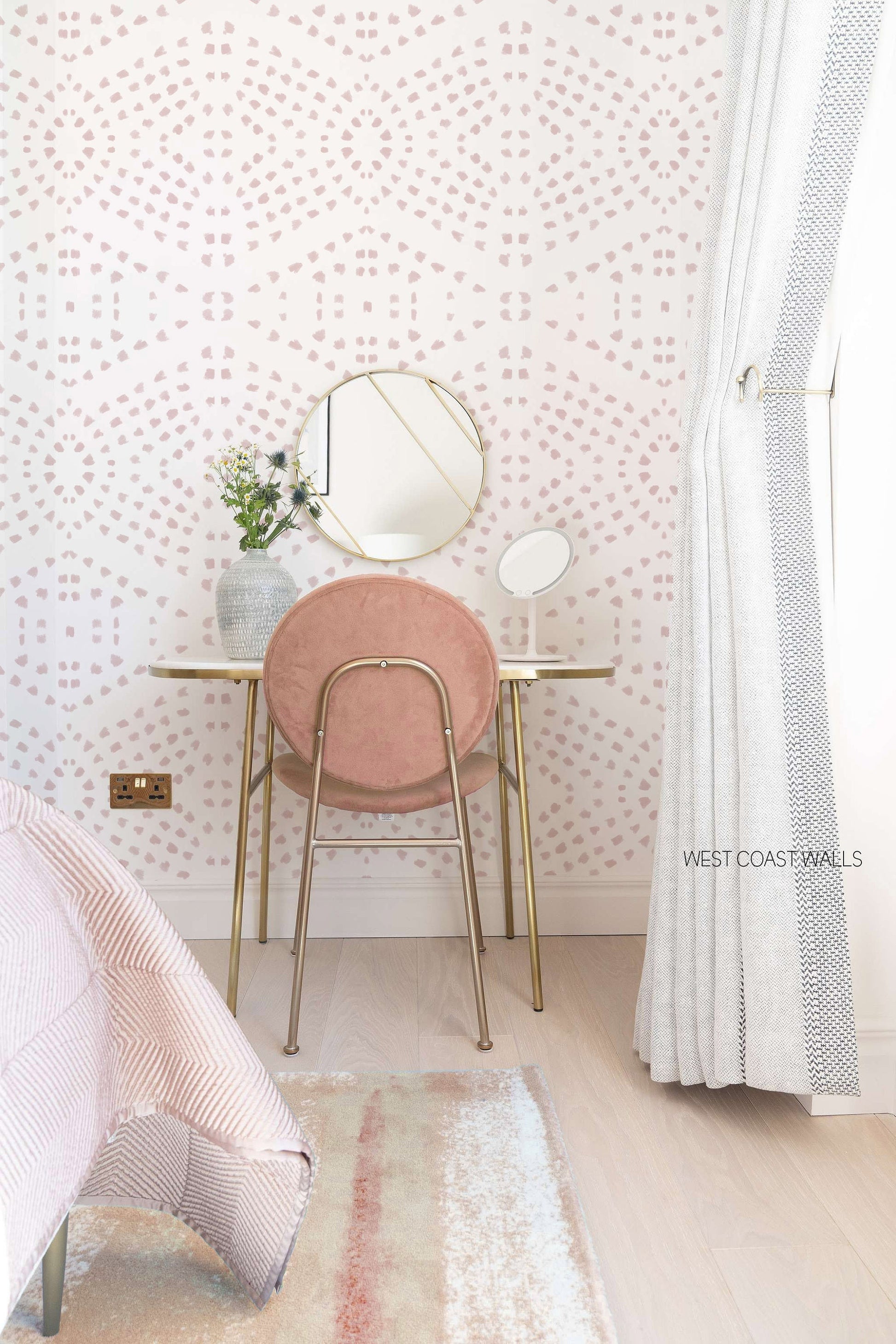 Boho Dot Tile Wallpaper