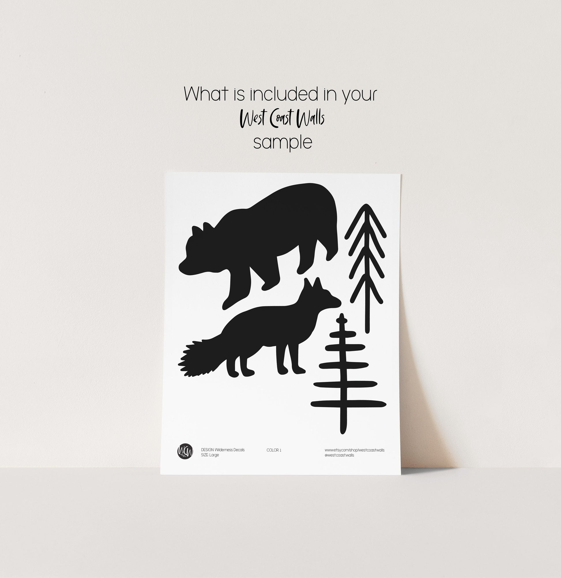 Wilderness Wall Decals