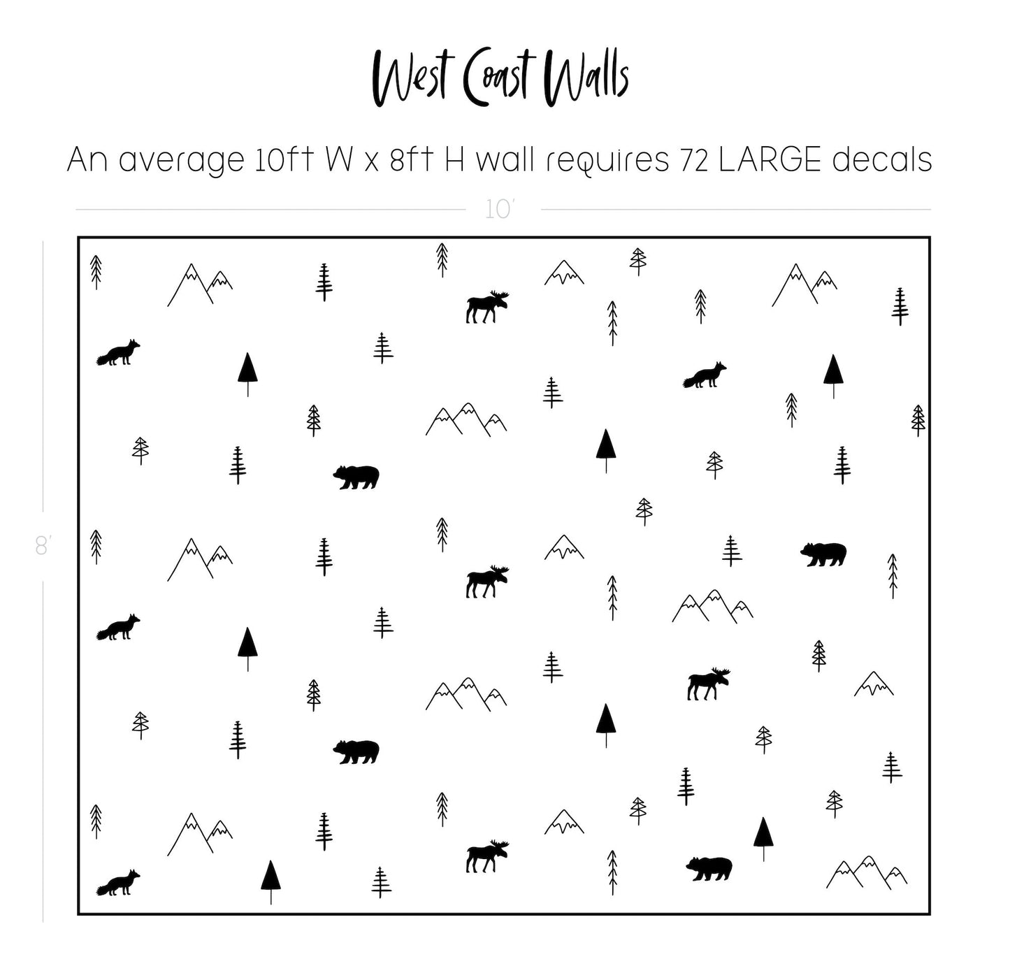 Wilderness Wall Decals