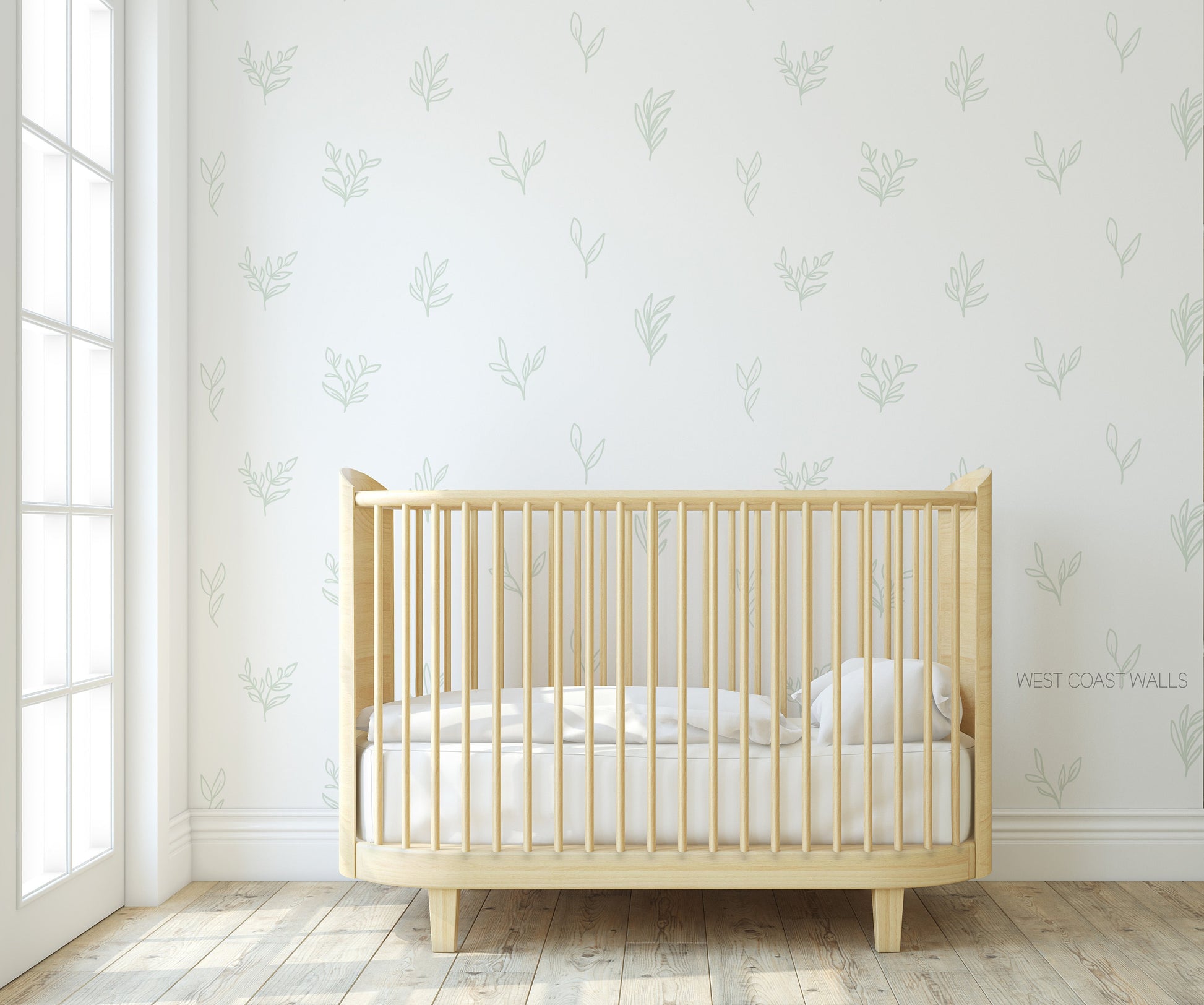 Ash Leaves Wall Decals