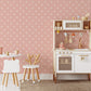 Sweet Sunburst Retro Wallpaper