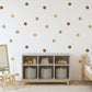 Green Neutral Painted Removable Dot Decals