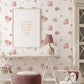 Retro Boho Floral Wall Decals