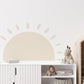 Customisable Large Sun Removable Wall Decal