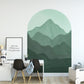 Painted Mountains Removable Arch Decal