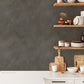 Dark Taupe Textured Style Wallpaper