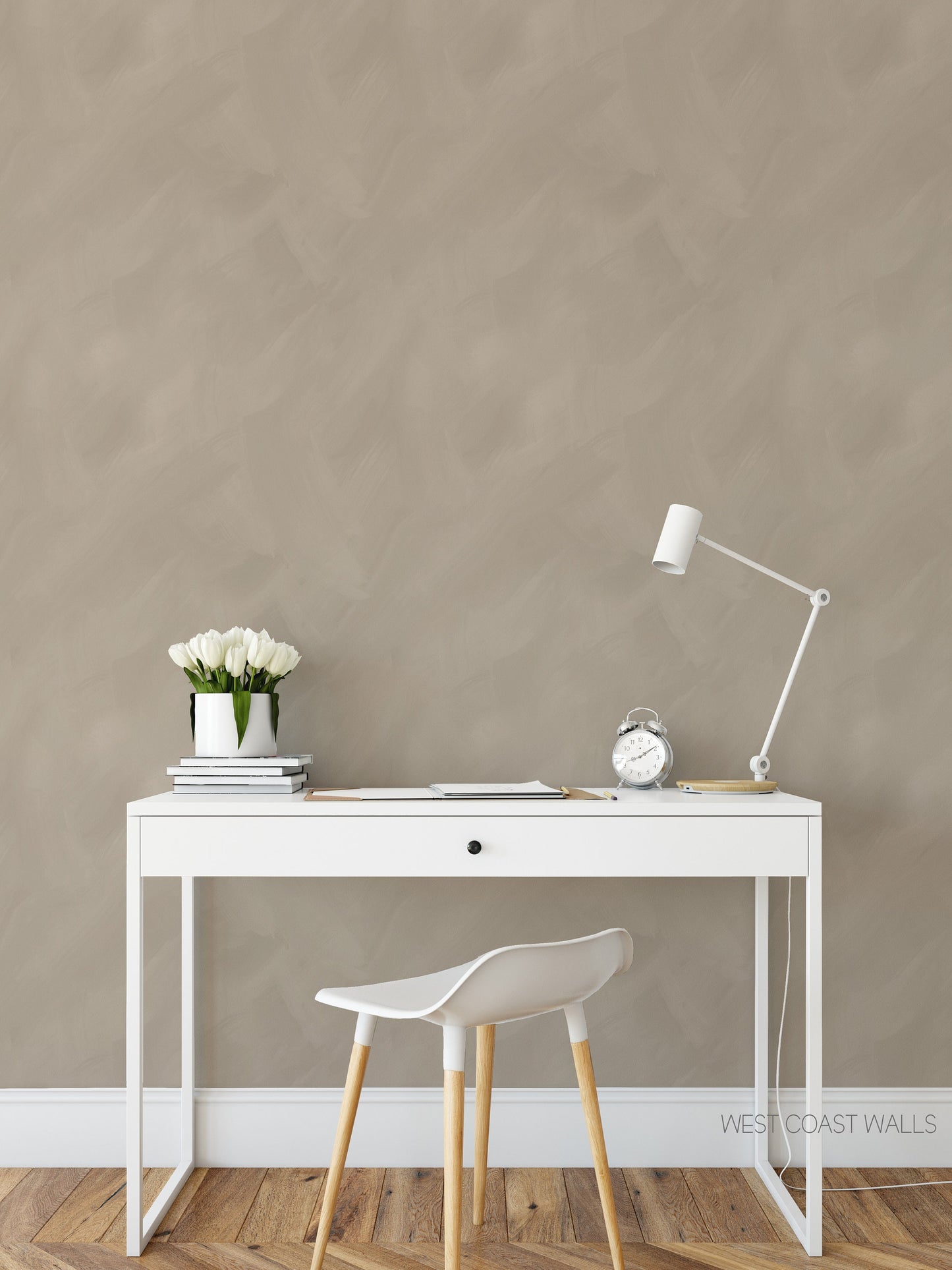 Limewash Style Wallpaper