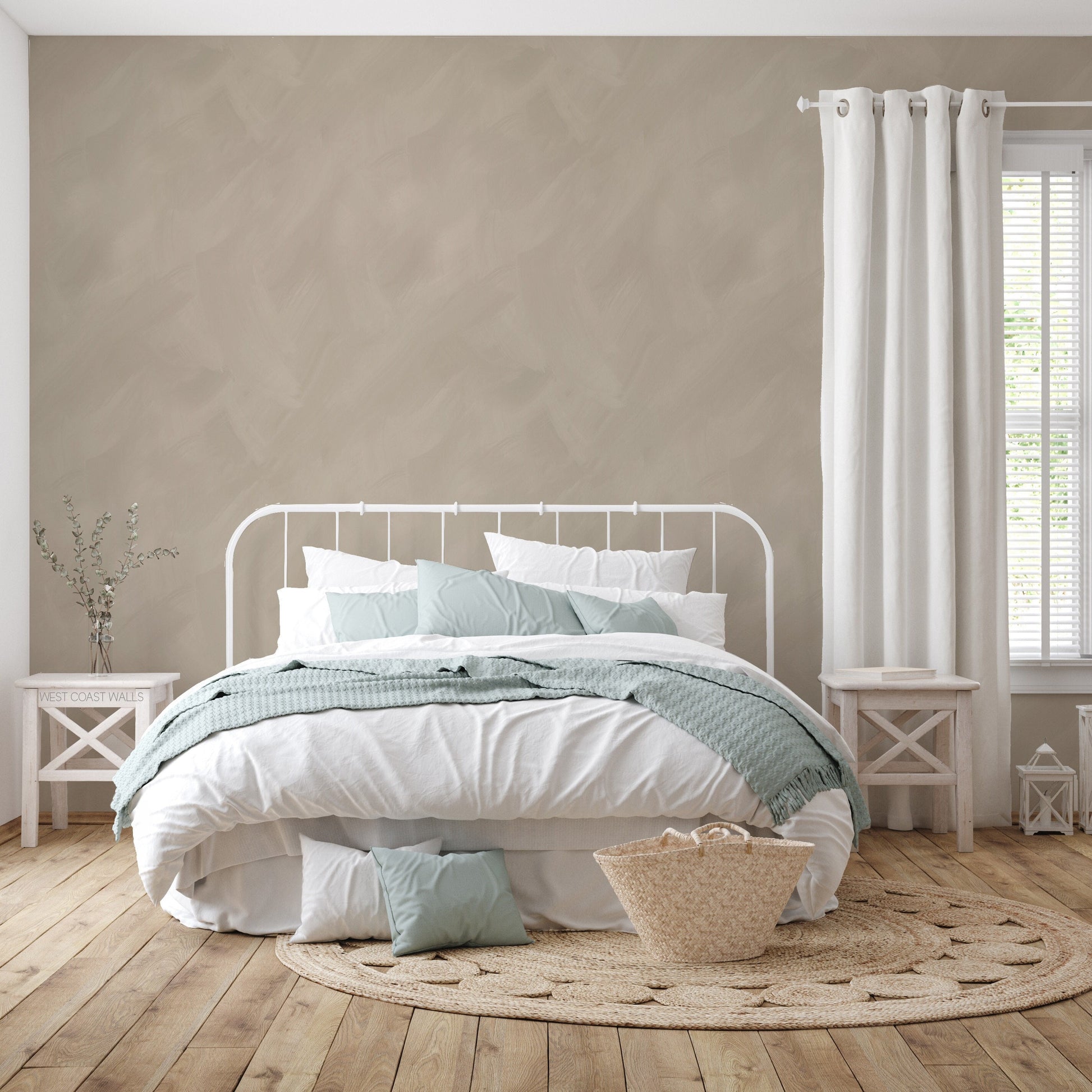 Limewash Style Wallpaper