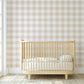 Soft Gingham Check Wallpaper