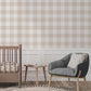 Soft Gingham Check Wallpaper