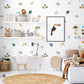 Deluxe Jungle Animals Removable Wall Decals