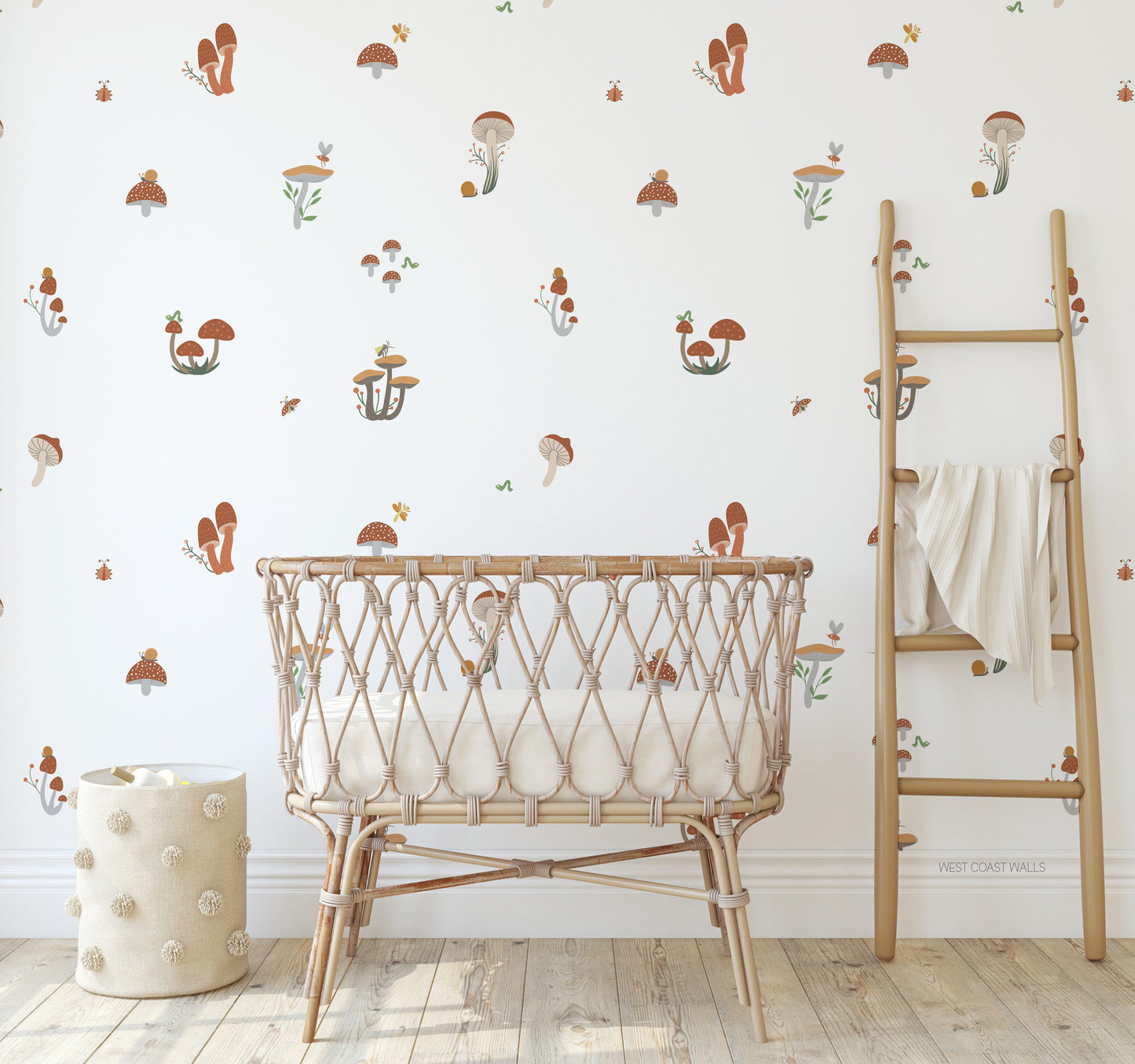 Wild Mushroom Removable Wall Decals