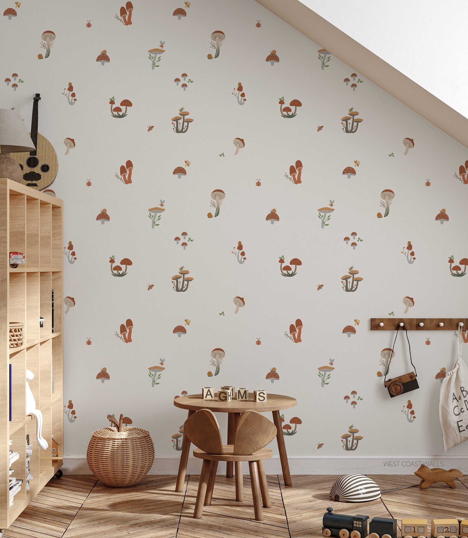 Wild Mushroom Removable Wall Decals