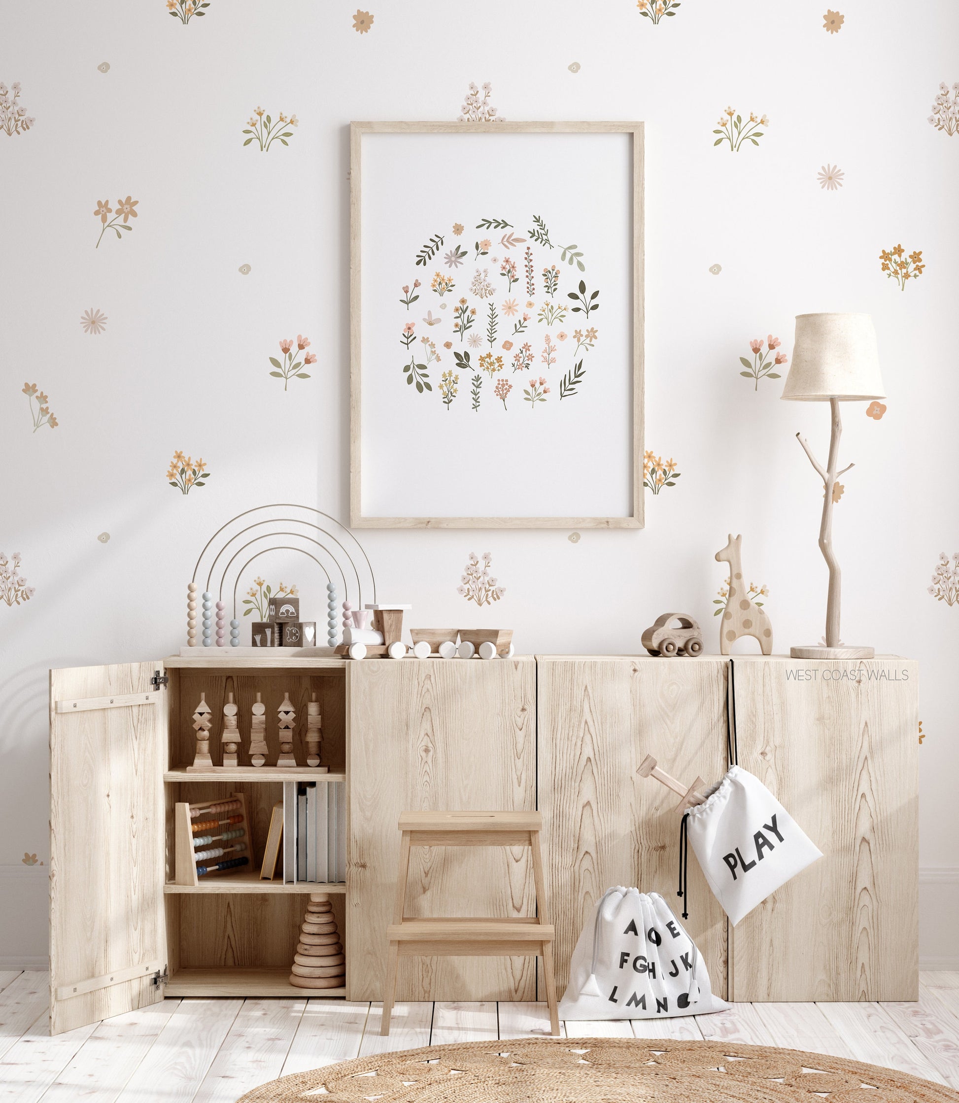 Quinn Wildflower Wall Decals