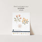 Quinn Wildflower Wall Decals