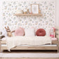 Pastel Floral Whimsical Woodland Wallpaper