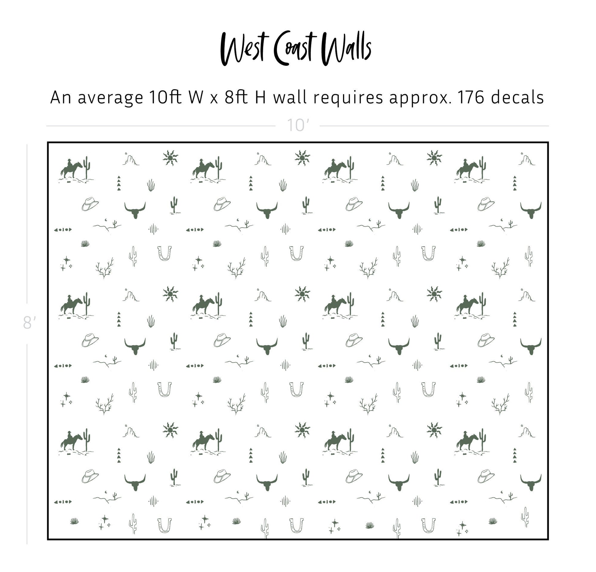 Wild West Wall Decals