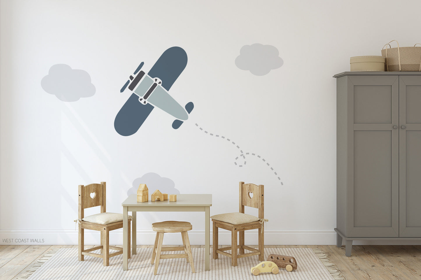 Custom Airplane Wall Decal