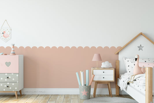 Scalloped Wall Decal