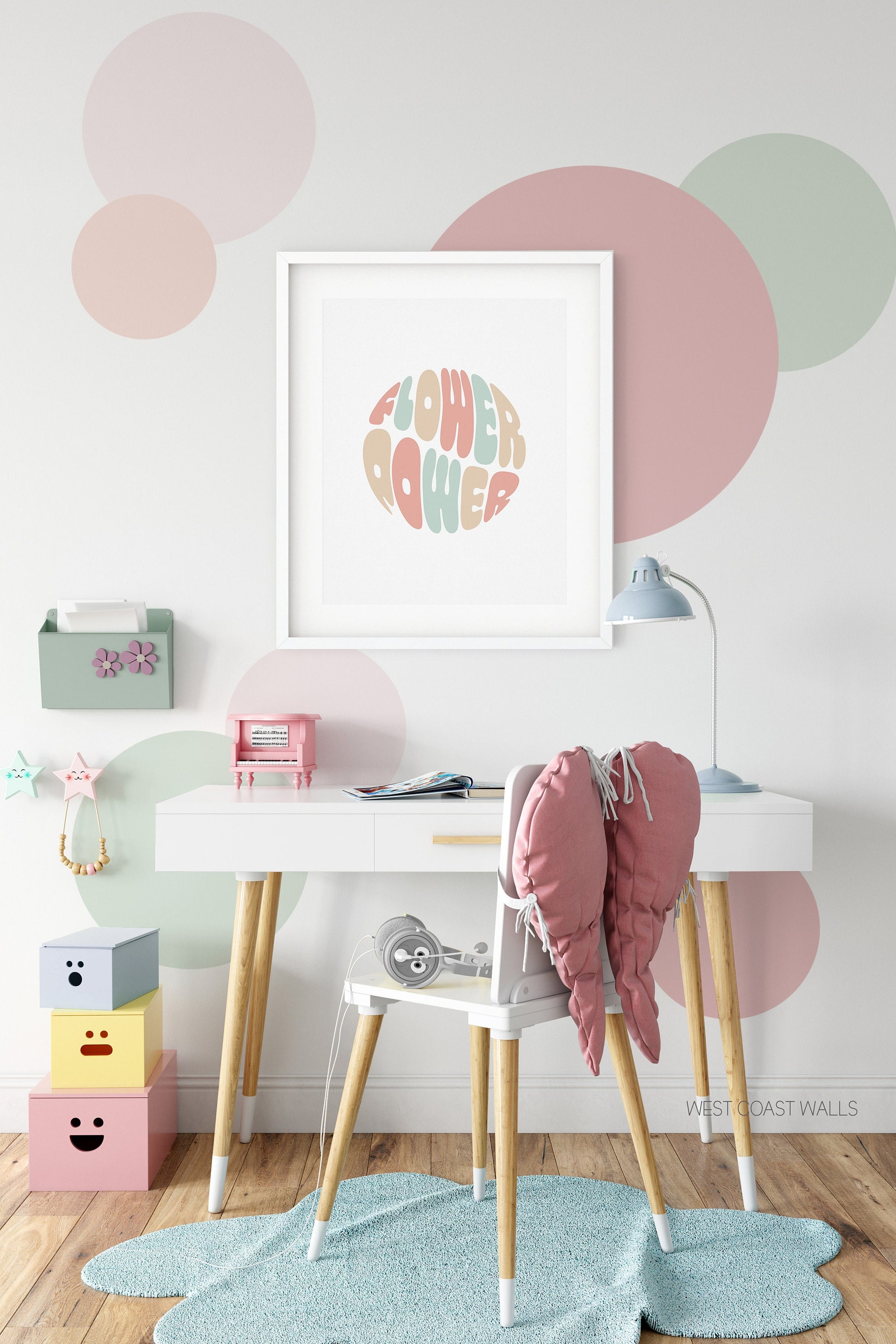 Circle Boho Removable Wall Decal