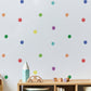 Rainbow Dots Wall Decals