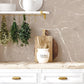 Cleo Marble Wallpaper / Bathroom Wallpaper / Stone Wallpaper / Tile Accent Wall / Marble Contact Paper