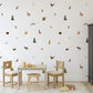 Painted Forest Animals Removable Wall Decals