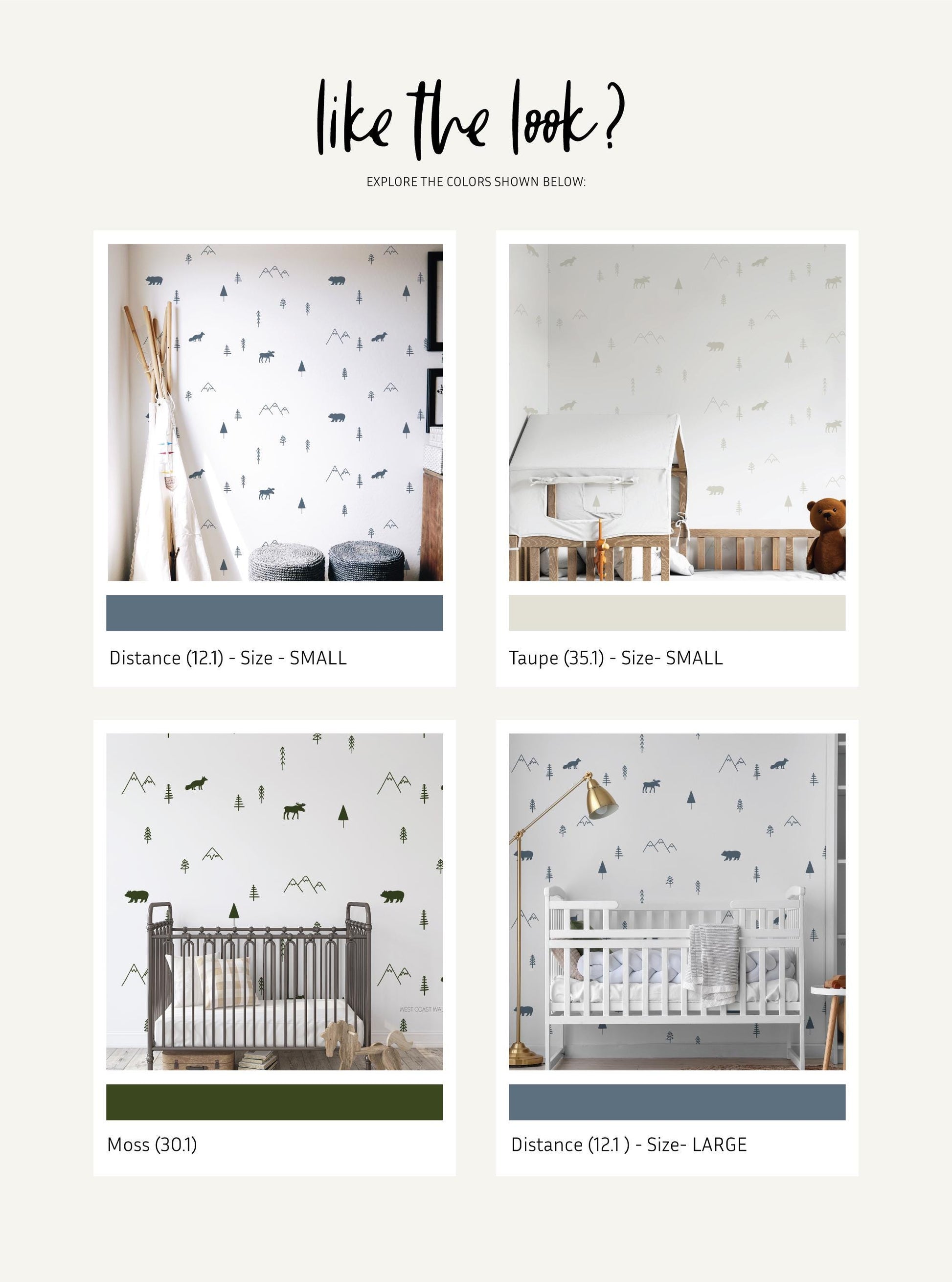 Wilderness Wall Decals