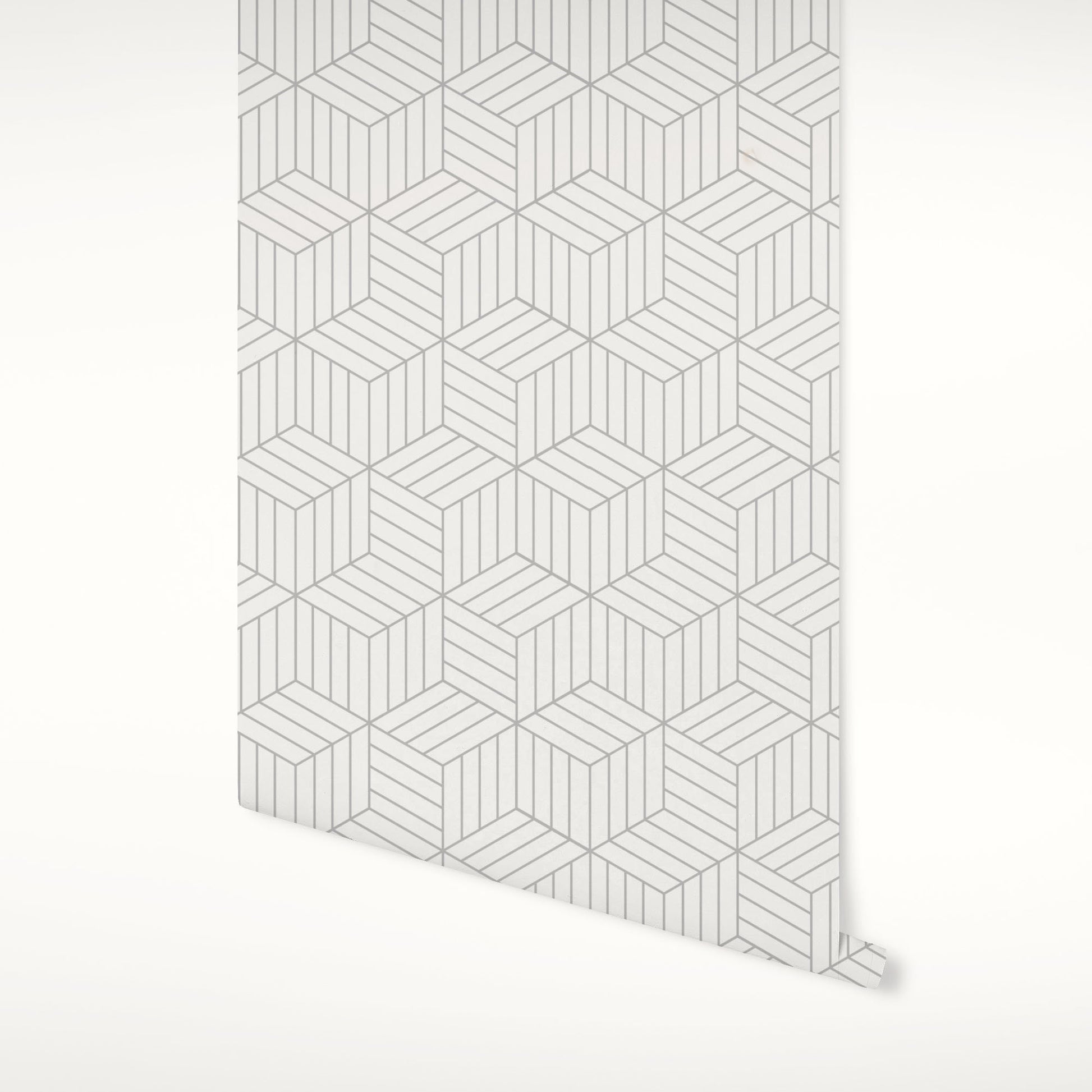 Geometric Hexagon Wallpaper